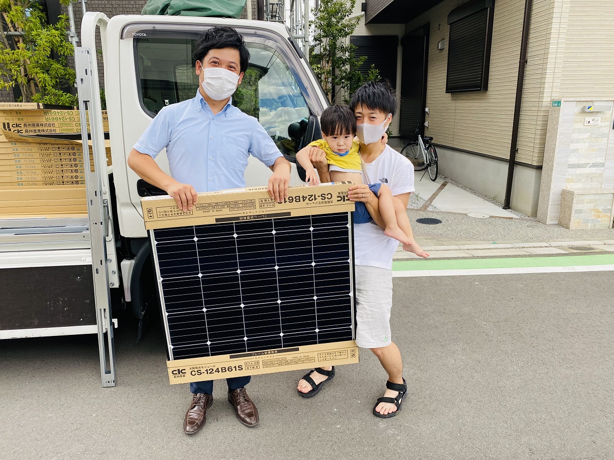埼玉県新座市　O様邸　太陽光発電蓄電池設置工事